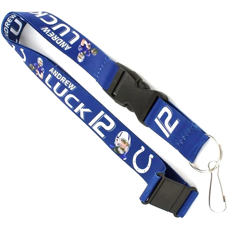 Indianapolis Colts Andrew Luck NFL Football Player Action Lanyard Cover