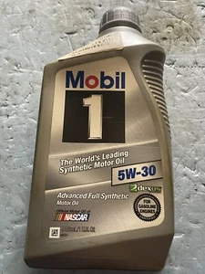 MOBIL 1,ADVANCED FULL SYNTHETIC MOTOR OIL@3 Qt;P/N 5W-30 - Picture 1 of 5
