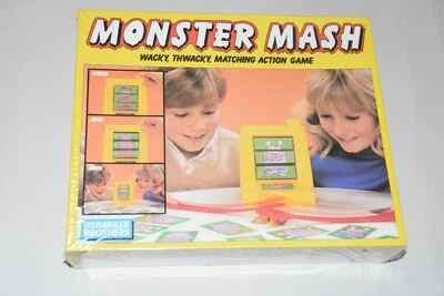 1987 Sealed NEW Vintage 1987 MONSTER MASH Board Game Parker Brothers 0495 80s - Image 1 of 4