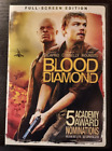 Blood Diamond Dvd, 2006 (Full-Screen Edition) - Like New