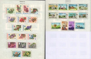 BERMUDA 1970 MLH DETS 255-271, 272-275, 276-279, 280-283 - Picture 1 of 1