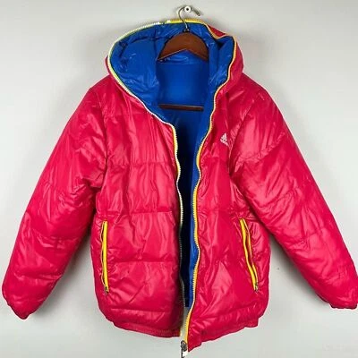 Adidas Oversized Reversible Down Puffer Jacket sz S - Image 1 of 4