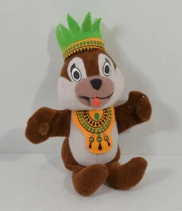 RARE 2000 Polynesian Chip 6" McDonald's EUROPE Plush Figure Disney Chip & Dale - Picture 1 of 3