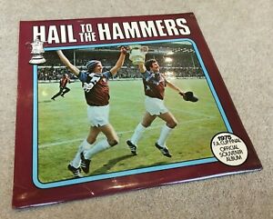 1975 FA Cup Final vinyl record Hail to the Hammers, QP 17/75 un-played condition