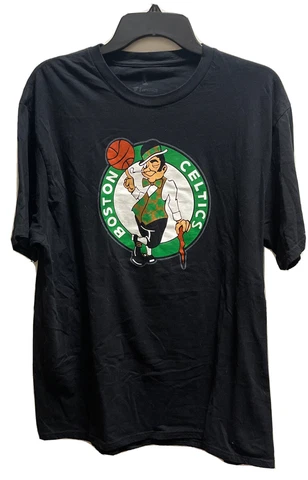 BOSTON CELTICS KYRIE IRVING SHORT SLEEVE CREW NECK GRAPHIC T SHIRT SIZE LARGE Cover
