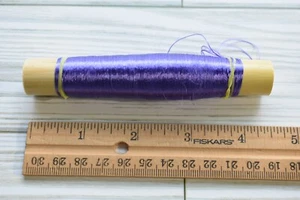 Gorgeous Moroccan Bulk PURPLE Silk Floss Spool (50+ Yards) Fly Tying - Picture 1 of 1
