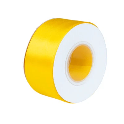 Craft County Double Faced Satin Ribbon – 2”,1 ½”, 1 ¼", & 1” – 22 Various Colors - Image 1 of 2