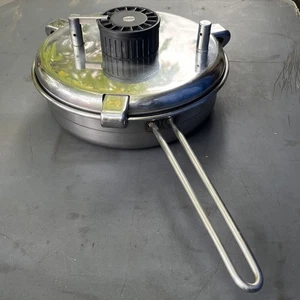 Vintage ICM Le Pentole Druckpfanne INOX 18/10 Multifondo Made in Italy 9"d - Bild 1 von 20