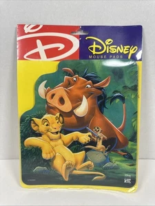 Vintage 1996 Disney Der König der Löwen MOUSEPAD Simba Timon Pumbaa Mauspad VERSIEGELT - Bild 1 von 5