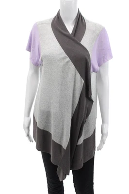 Ted Baker London женщин короткие рукава надежном свитер серый лаванды размер 3 - Изображение 1 из 4