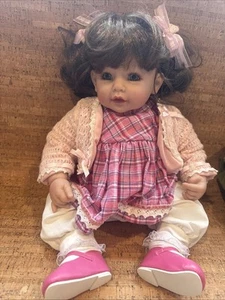 "Muñeca joven Adora Charisma Brands pelo castaño coletas 18""" - Imagen 1 de 11