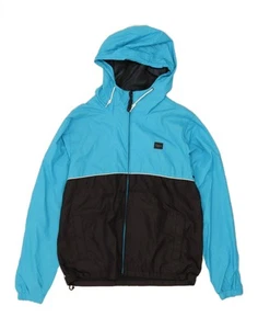 BILLABONG Mens Hooded Rain Jacket UK 40 Large Blue Colourblock Polyester CP03 - Picture 1 of 4
