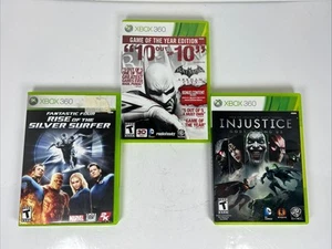 Batman Arkham City Edición Juego del Año, Injustice Gods Among Us & Fantast.. - Imagen 1 de 7