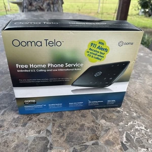 Ooma Telo Free Home Phone Service - Black - Bild 1 von 4