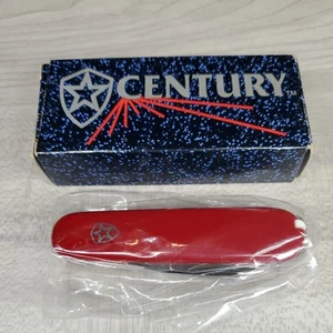 Vintage Century Imperial Schrade Germany Multi Tool Pocket Knife Red NIB Ne w - Picture 1 of 5