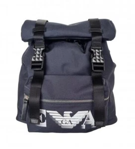 Kleiner Rucksack von Emporio Armani aus blauem Herrenstoff - Imagen 1 de 1