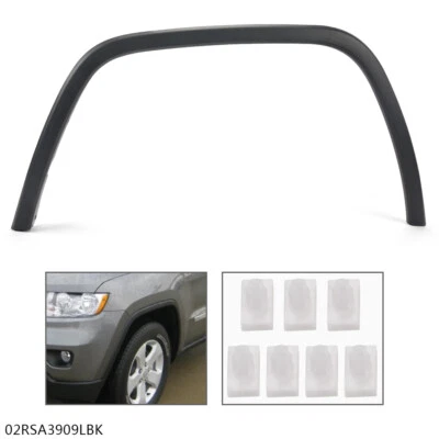 Front Driver Side Plastic Fender Flare Fit For Jeep Grand Cherokee 2011-16 Left - Image 1 of 4