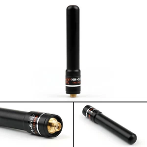1Pcs Antenna HH-S518+ Dual Band 144/430MHZ SMA Female For Kenwood UV5R Radio U9 - Zdjęcie 1 z 6
