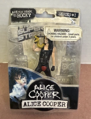Superestrellas Alice Cooper Are You Ready To Rock - Serie #1 Super Estrellas Foto 1 de 2