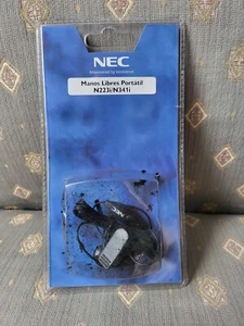 GENUINE ORIGINAL ORIGINAL NEC N223i n341i BLACK HEADPHONE HEADSET - Picture 1 of 2