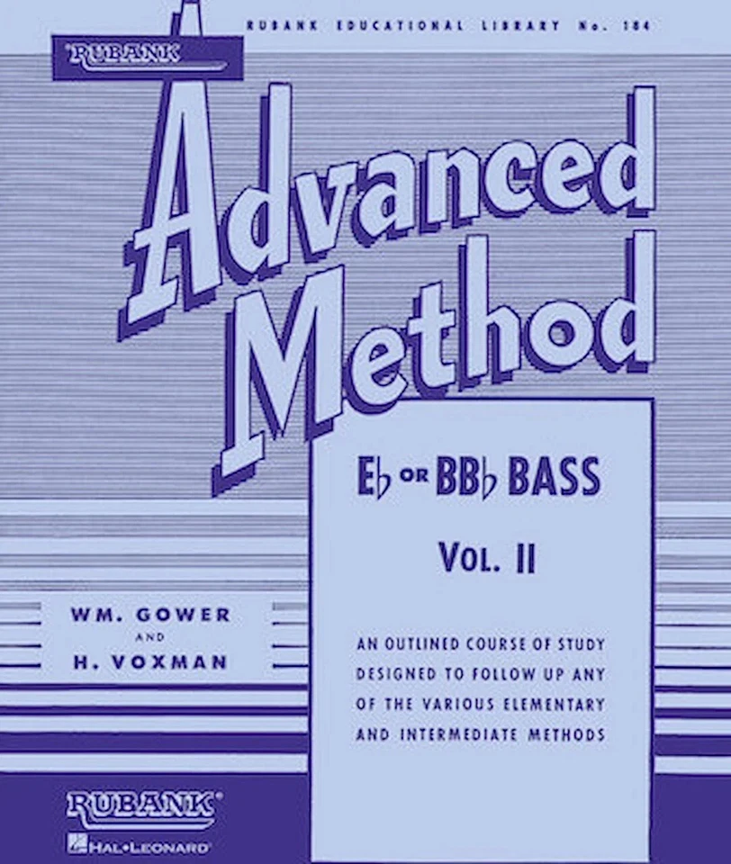 Rubank Advanced Method, Vol. 2 - Bass/Tuba (B.C.) - Image 1 of 1