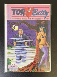 TOR LOVE BETTY #1 Bettie Page Tor Johnson Mitch O'Connell Art Fantagraphics 1991 - Picture 1 of 1