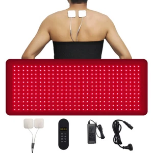 Almohadilla de terapia de luz roja infrarroja dispositivo de alfombrilla de cuerpo completo alivio del dolor muscular de espalda ydh - Imagen 1 de 9