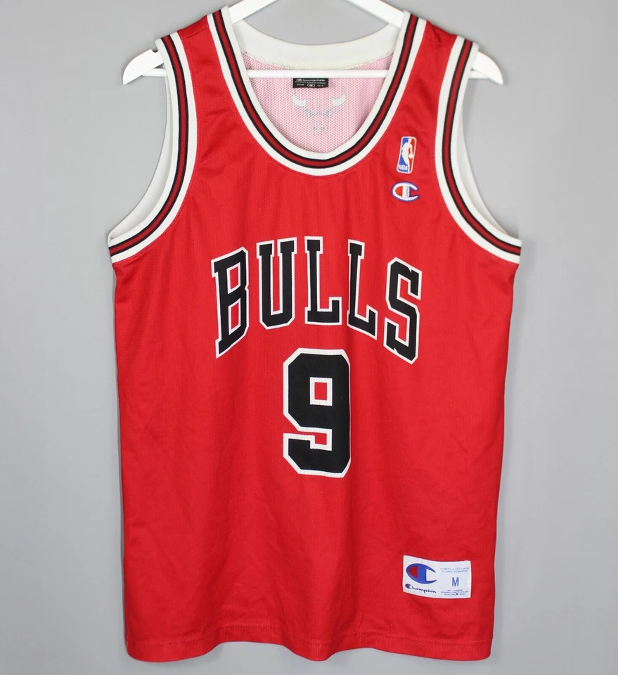 NBA CHICAGO BULLS BASKETBALL SHIRT JERSEY CHAMPION LUOL DENG #9 - Image 1 of 4