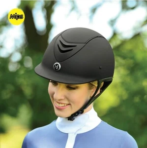 Casco de equitación One K Avance CCS con MIPS - negro mate - Imagen 1 de 13