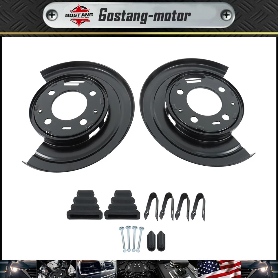 Placas de respaldo protectoras antipolvo traseras Super Duty para Ford F-250 F-350 F-450 F-550 Foto 1 de 4