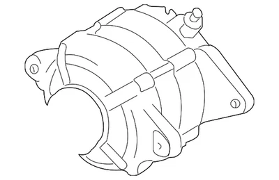Genuine Subaru Alternator 23700AB16A - Image 1 of 2