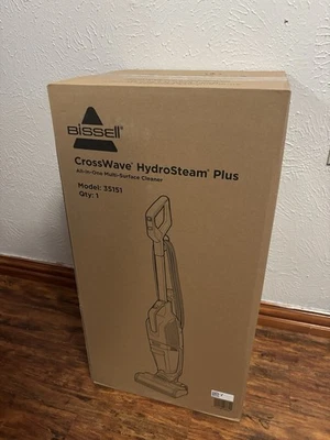 BISSELL - Crosswave Hydrosteam Plus Corded Wet Dry Vac - Titanium 35151 - Image 1 of 4