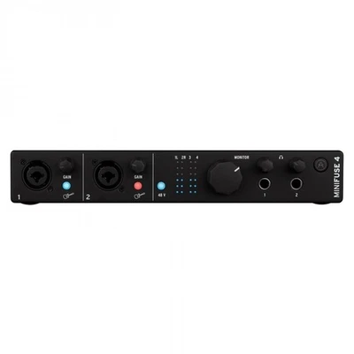 ARTURIA MiniFuse 4 Black SCHEDA AUDIO USB  - Immagine 1 di 4