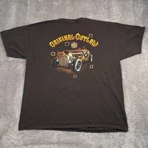 Vintage West Coast Choppers T-shirt Original Outlaw Hot Rod Size XXL Biker  - Picture 1 of 4