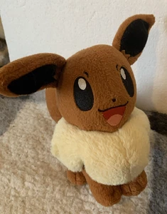 Official Pokemon Tomy 2017 - Eevee Plush Soft Toy 8" - Picture 1 of 8