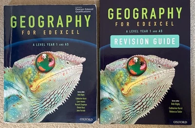 Geography for Edexcel A Level Year 1 and AS Level Textbook and Revision Guide - Image 1 of 4