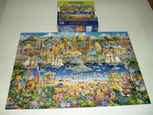 Dowdle Folk Art 300 Pc Jigsaw Puzzle World Pieces Complete - Picture 1 of 1