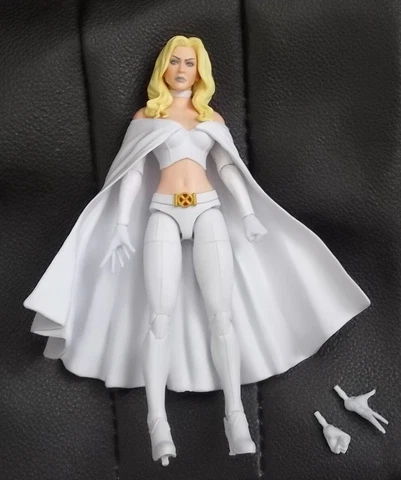 Open Loose Marvel Astounding X-Men Ch'od BAF Emma Frost 6" Action Figure Cover
