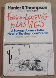 1971 Fear And Loathing In Las Vegas By Hunter S. Thompson, 1st Edition, HC+DJ - Picture 1 of 15