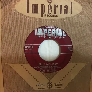  FATS   DOMOMINO    7"   45  VINYL ,  BLUE  MONDAY  /  WHAT,S THE REASON I,M NOT - Picture 1 of 2