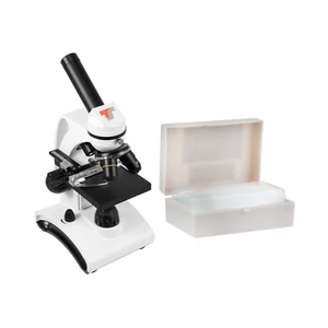 Microscope avec table en croix - 640x incl. 10 lames, TSMXMP48 + TSMOB - Photo 1/10