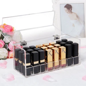 Langforth Lipstick Organizer Lipgloss Holder Makeup Storage 5mm Thick 24 Space - Picture 1 of 7
