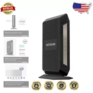 DOCSIS 3.1 Gigabit Cable Modem - 1Gbps Speed, Compatible with Xfinity/Spectrum - Picture 1 of 8