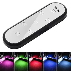 Led Magnetic Wireless Car Door Safe Signal Lamp Welcome Light Courtesy Auto Open - Picture 1 of 13