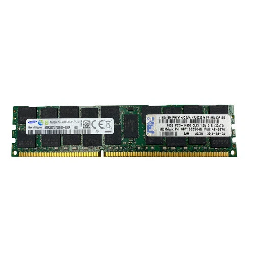 Lenovo 46W0670 16GB PC3-14900R DDR3 Memory Module 47J0225 - Image 1 of 1