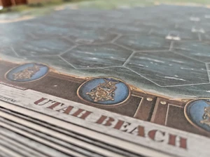 Memoir 44 D-Day Landings SIX (6) CLASSIC PAPER MAPS - SPECIAL EDITION - Picture 1 of 14