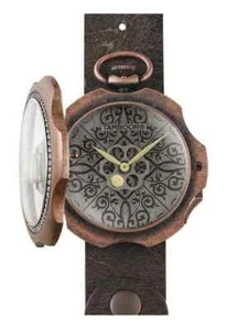 TAMBOORO Men’s watch - TATTOO - DIRTY BRONZE - ZIRCONIA - TB-101-BR-ZW-SL-CP - Picture 1 of 5