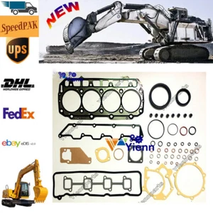 New 4TNV98 4TNV98CT Engine Overhaul Gasket Kit For Yanmar 320E 326E 318E Loader - Picture 1 of 3
