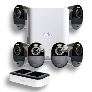 Arlo Pro 5S 2K Wireless Security System with Smart Hub & Dual Charger - Black - Picture 1 of 30