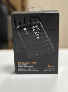 Dysk twardy Western Digital czarny P10 4 TB, zewnętrzny, 2,5 cala (WDBA3A0040BBKWESN) - Zdjęcie 1 z 2